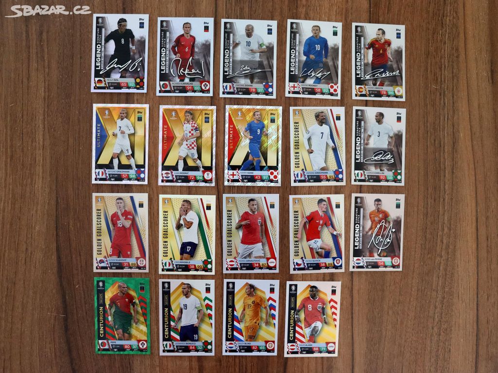 kartičky TOPPS Match Attax Euro 2024