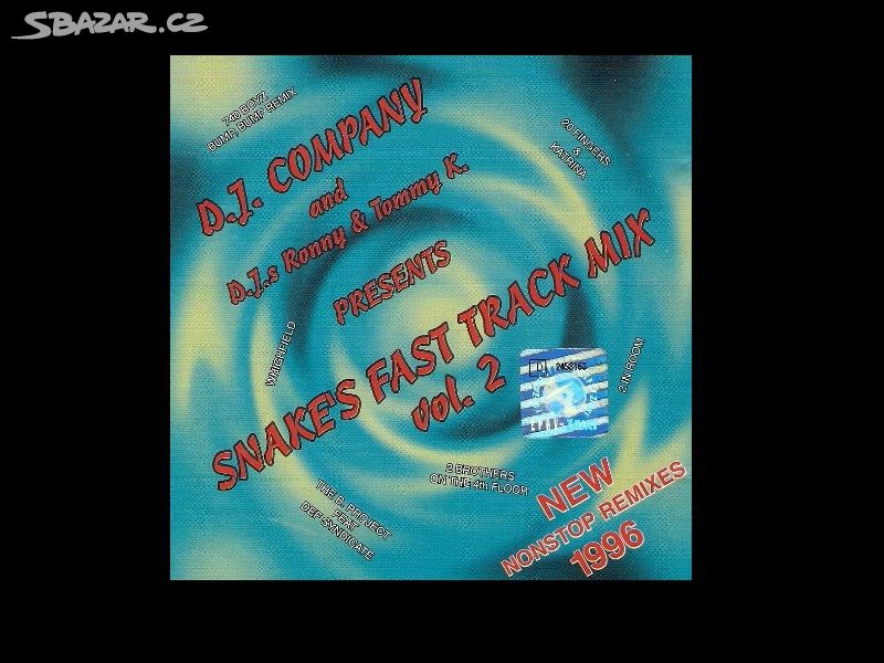 CD NonStop MIX - Snake's Fast Track Vol. 2 r.1996