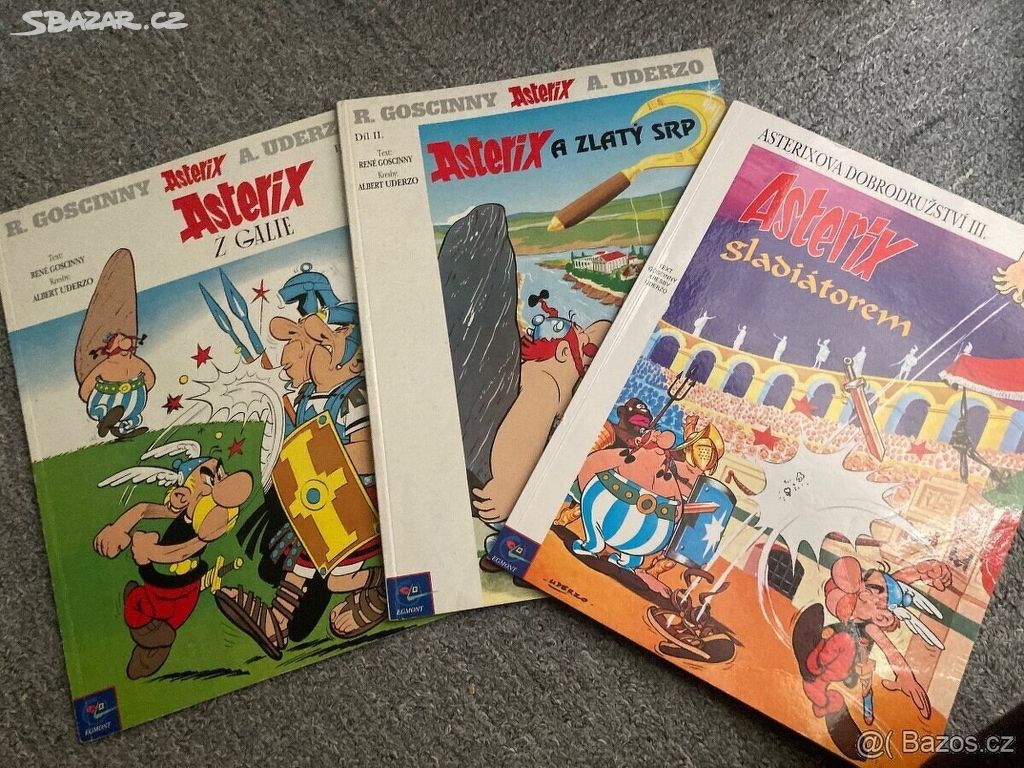 Asterix 3 komiksy