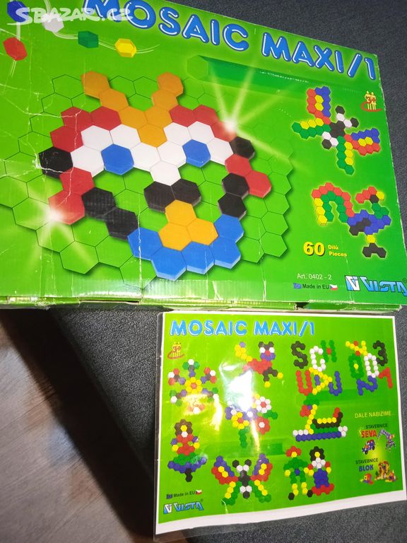 Stavebnice Mozaika Maxi 3+ (60 dílů)