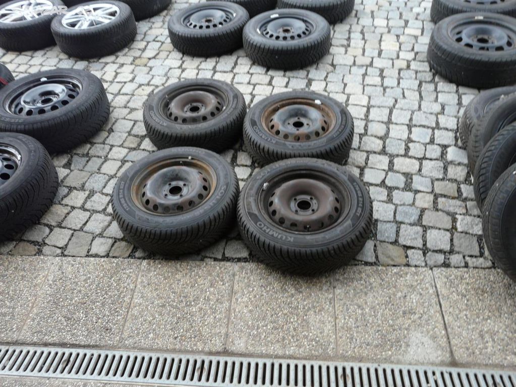 ZIMNÍ PNEU + DISKY 175/65R14 RENAULT 14"