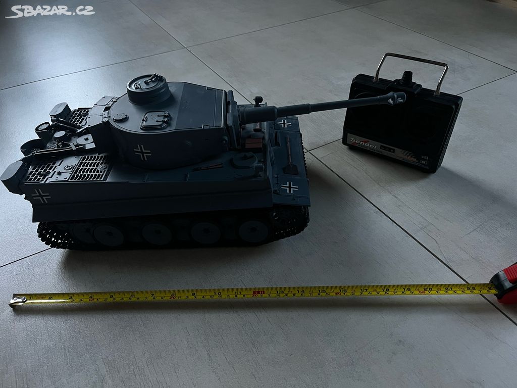 Velký RC tank Tiger 1 na airsoft kuličky