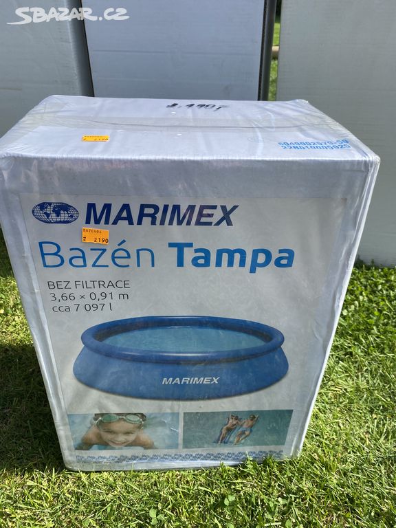 Bazén Marimex Tampa 3,66x0,91 m bez filtrace