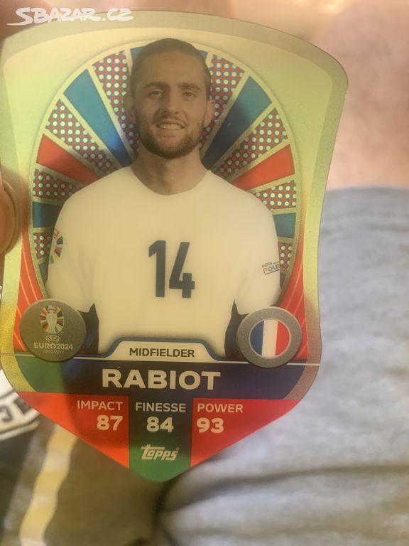 Fotbalová karta Rabiot