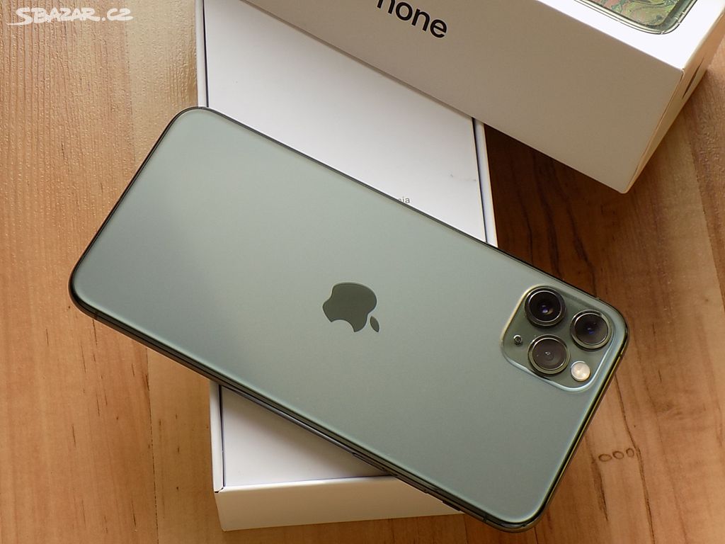 APPLE iPhone 11 Pro MAX 256GB Green - ZÁRUKA - TOP