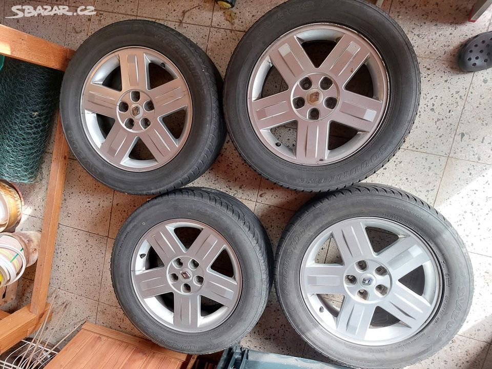 ALU kola 17" s pneu, original RENAULT ESPACE IV