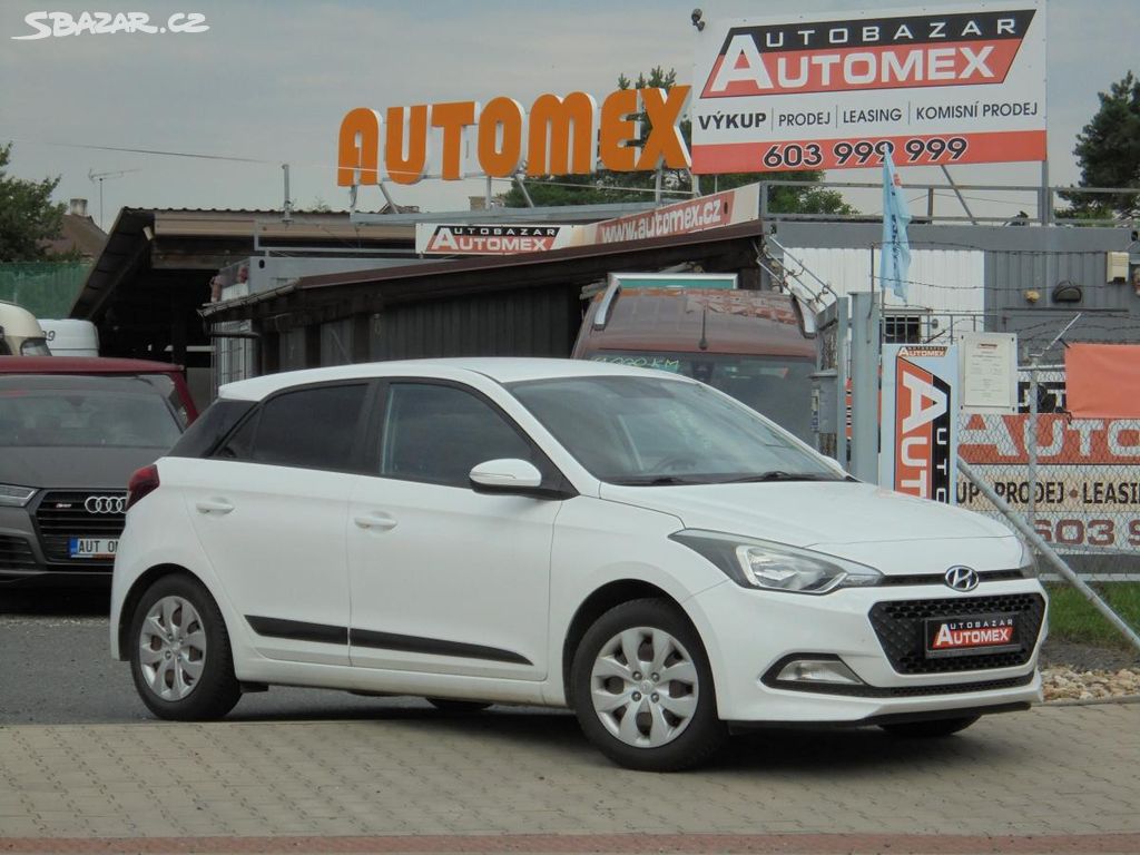 Hyundai i20, 1.2i- ČR- 1.MAJITEL- SERVISKA