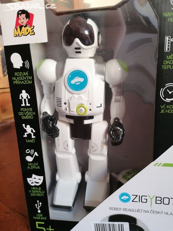 Robotická hračka Zigybot
