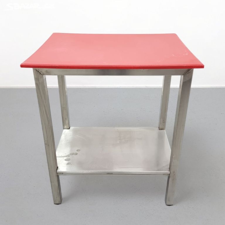 Nerezový stůl s krájecí deskou 70x60x85 cm