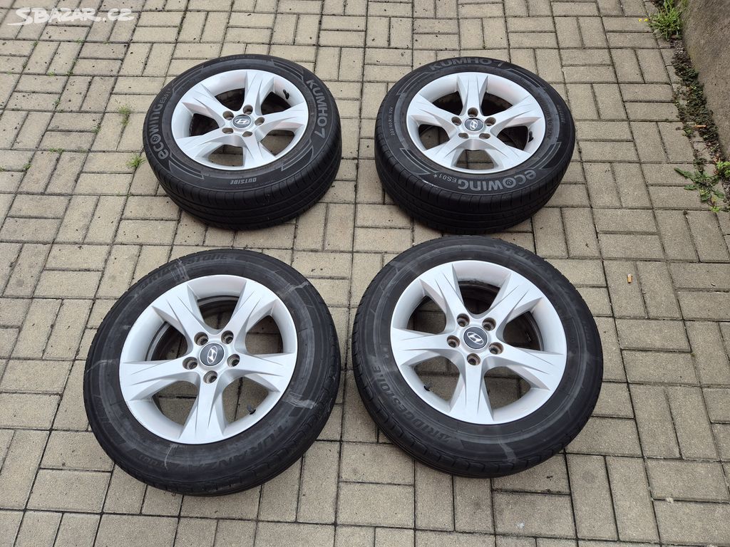 Originální letní sada kol Hyundai i40 16" s TPMS