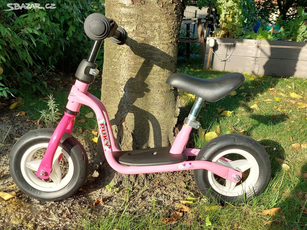 Dětské odrážedlo Puky, First Bike, růžové