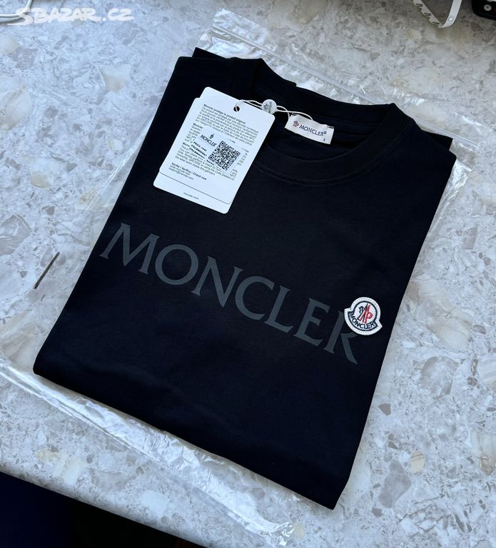 Nové pánské tričko Moncler, vel. L, XL, XXL