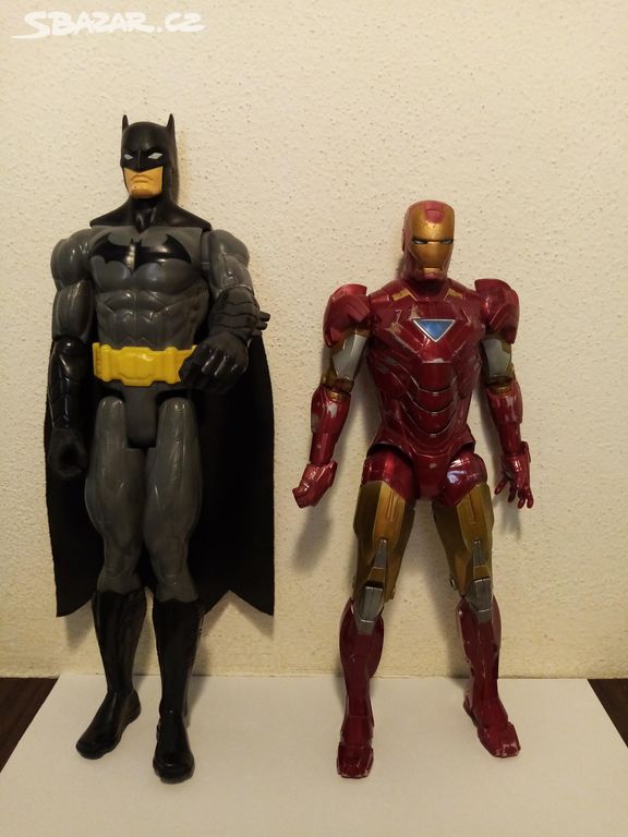 Figurka BATMAN Mattel a IRON MAN Hasbro cena zaoba