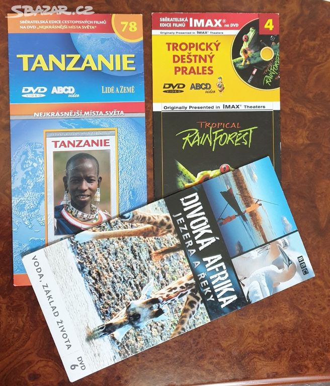 DVD cestopisné Tanzanie, Afrika, Prales