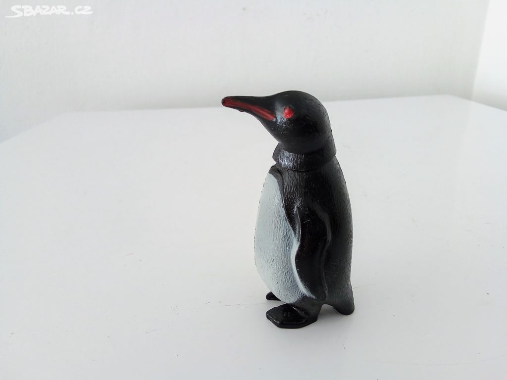 Retro hračka - tučňák s kývající hlavou