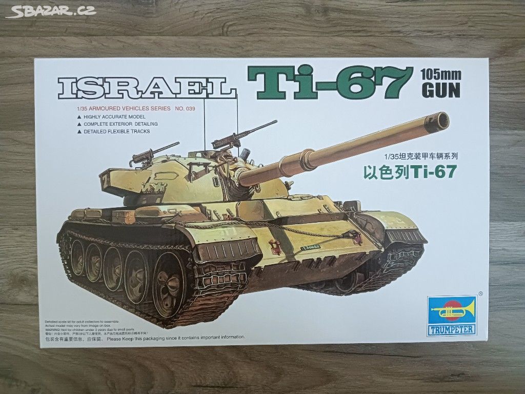 Model 1:35 Izraelský Ti-67