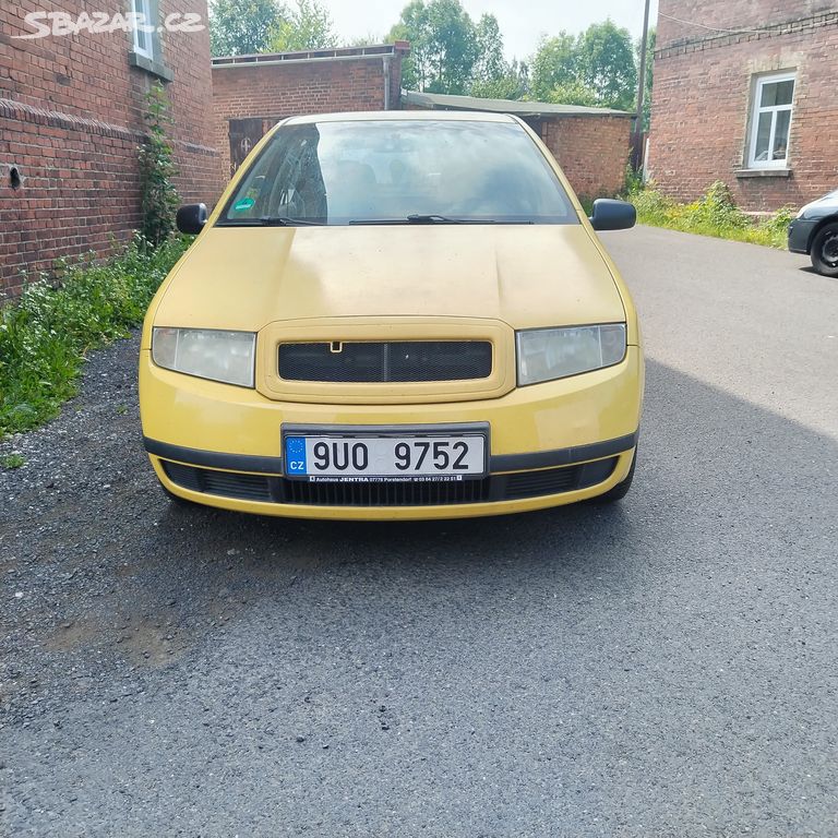 Škoda fabie 1.4 mpi rok výroby 2001