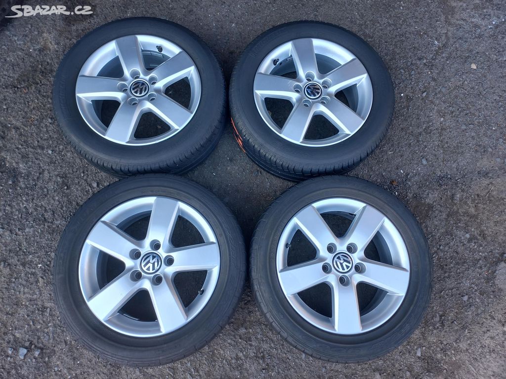 Sada Orig ALU kol VW 205/55R16 letní