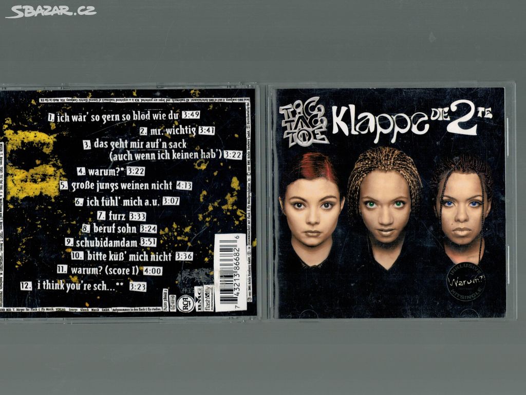 CD TIC TAC TOE - KLAPPE DIE 2 TE