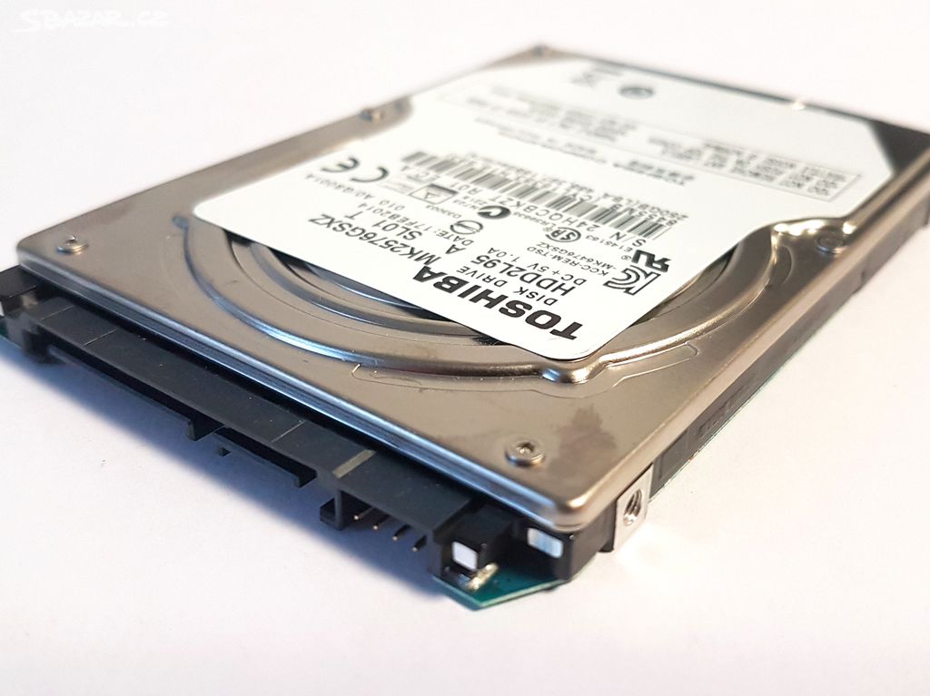 HDD disk TOSHIBA 250Gb 2,5"SATA, do notebooků i PC