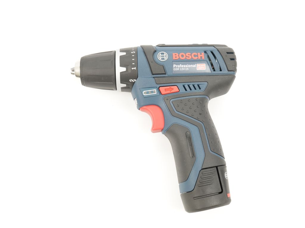 Bosch GSR 12V-15 + 2x aku 2.0Ah