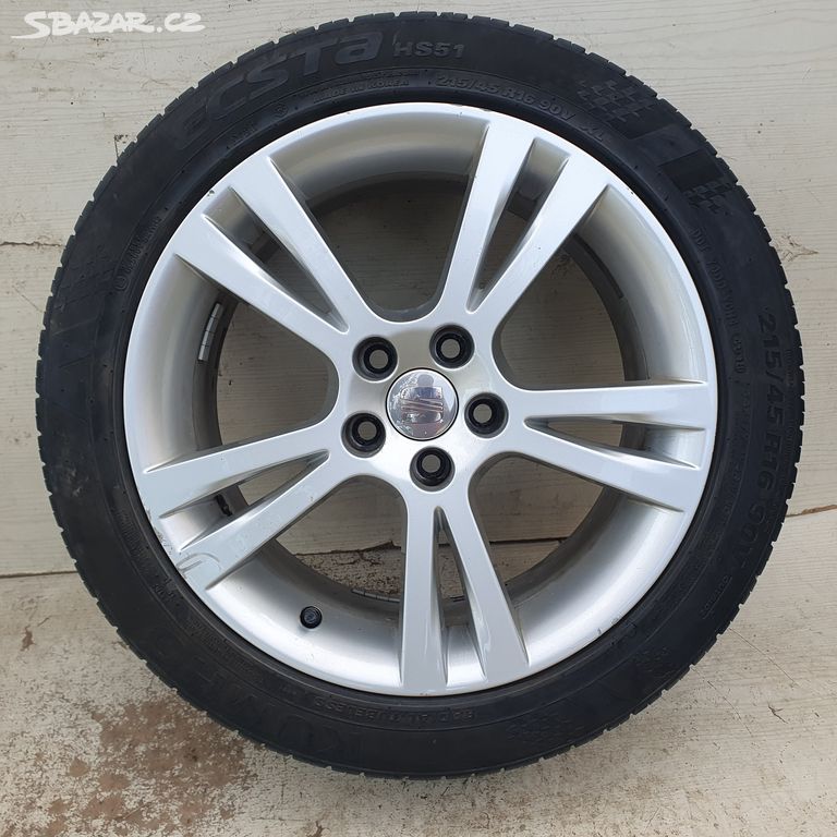 Alu kola Seat Ibiza 16" 5x100, letní 215/45R16