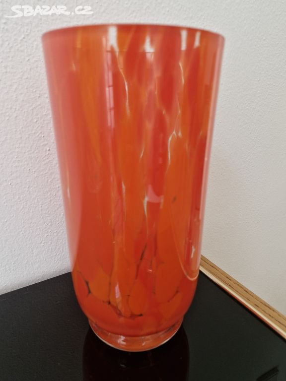 Luxusní váza z foukaného skla - Art Glass PRINC