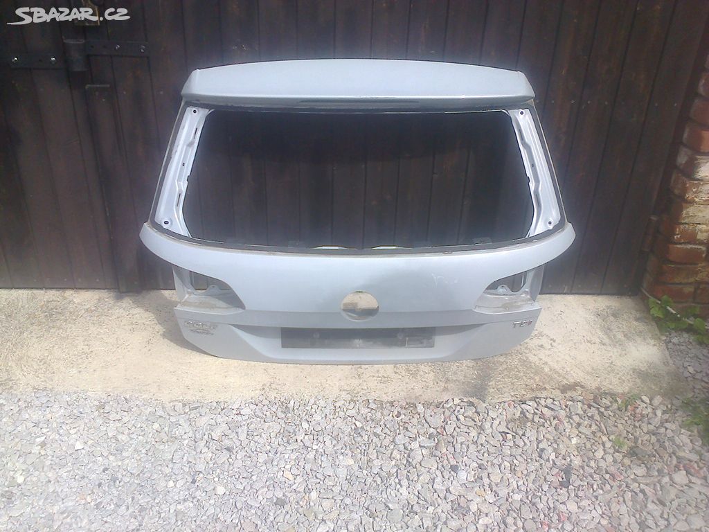 vw golf VII-7 kombi, zadní 5-té dveře, víko,