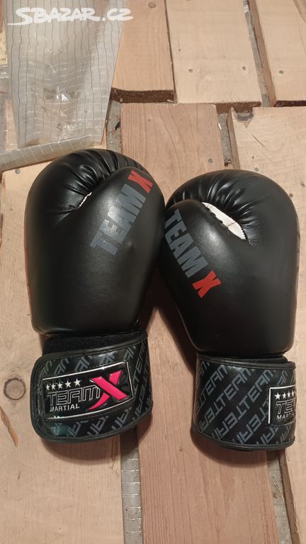 Boxerské rukavice TeamX BOXING 10 oz