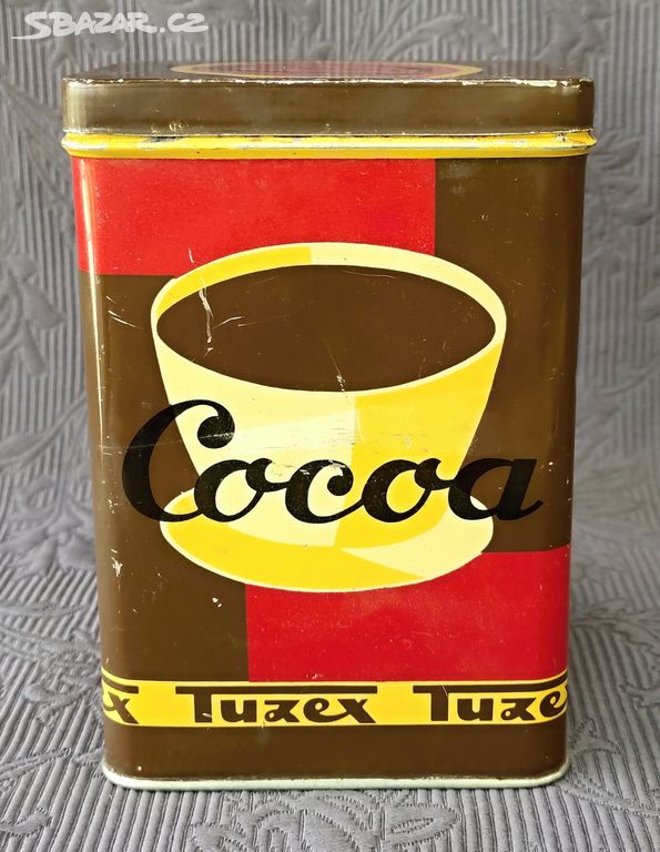 Plechovka Kakao Cocoa , Tuzex