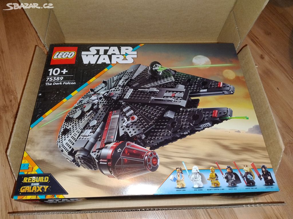 LEGO Star Wars 75389 Temný Falcon BEZ FIGUREK