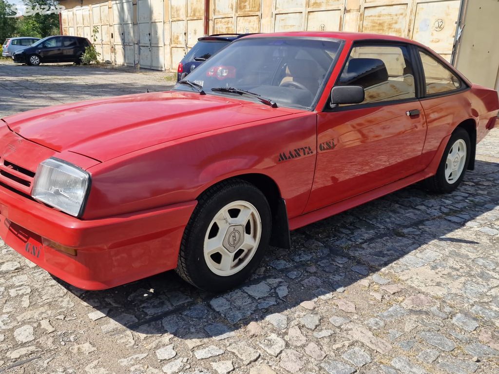 Opel Manta B 2.0 GSI, 1. majitel, 130 tkm, nehavar