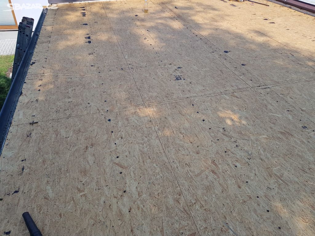 Použité OSB 2 x 125 x 250 cca 55m2