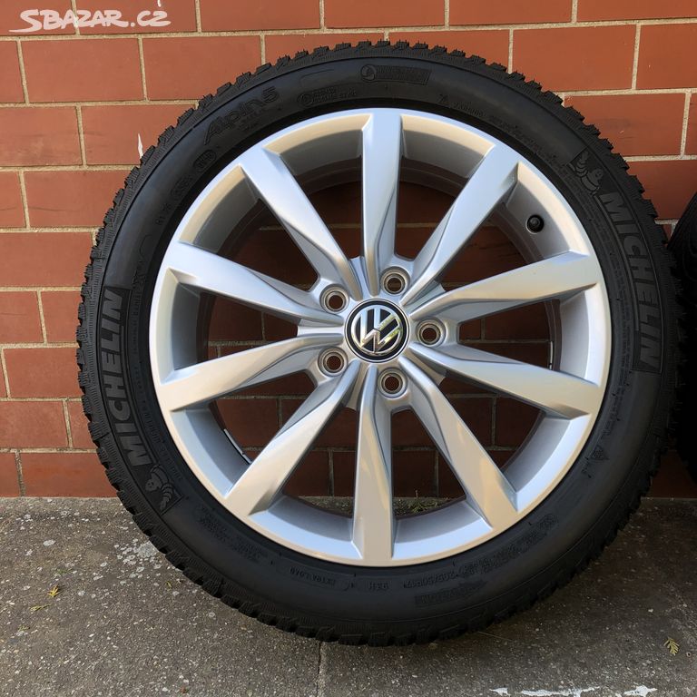 5x112 r17 disky kola volkswagen golf 7 alu dijon