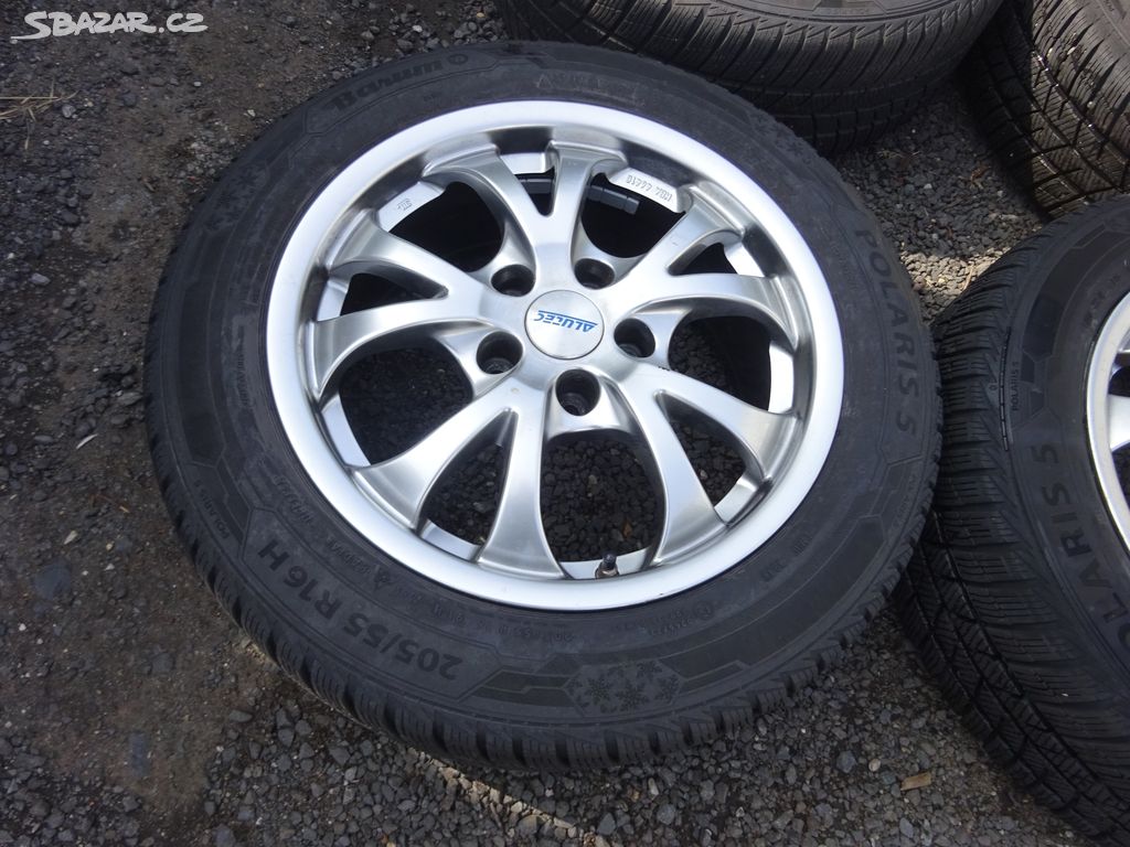 Alu kola Alutec 5x110 Opel 205/55/16 zimní 7mm