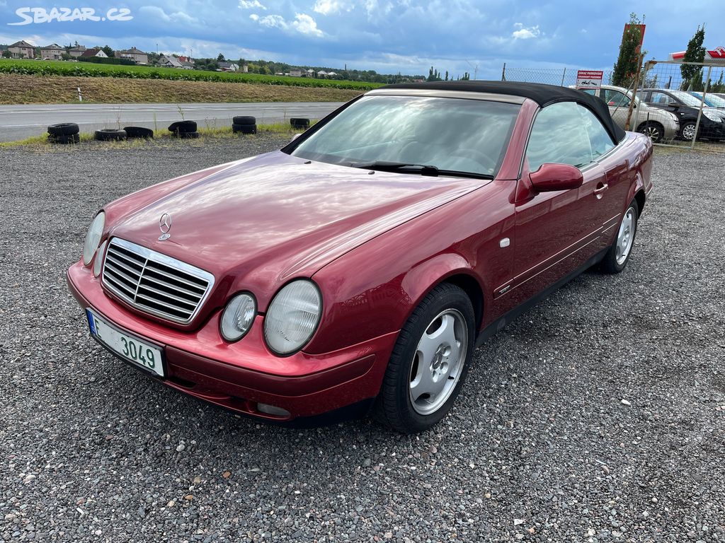 Mercedes CLK 230 kompresor, cabrio, naj. 158.tkm