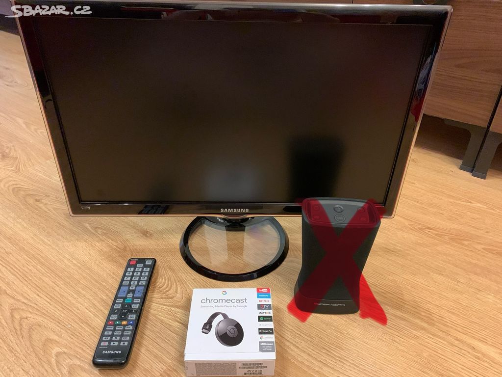 TV s monitorem + chromecast