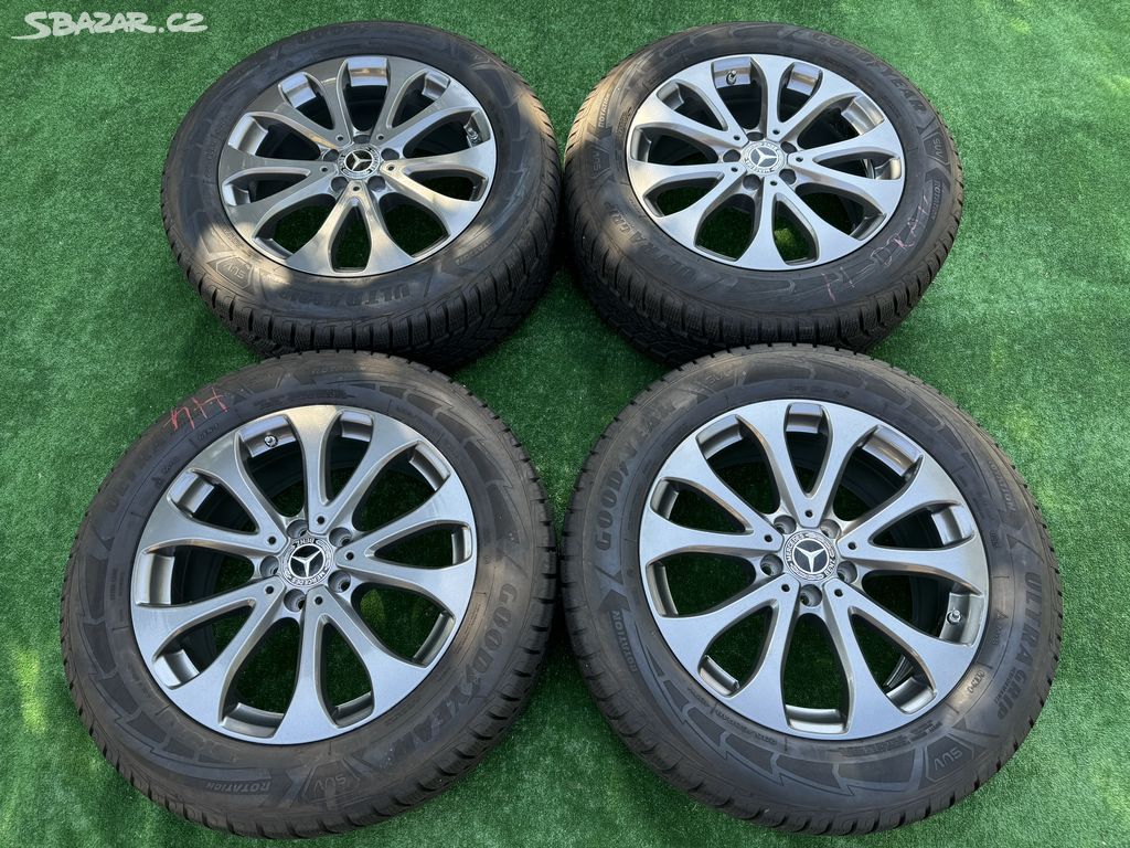 Originál alu kola Mercedes GLC 5x112 R18 zima Good