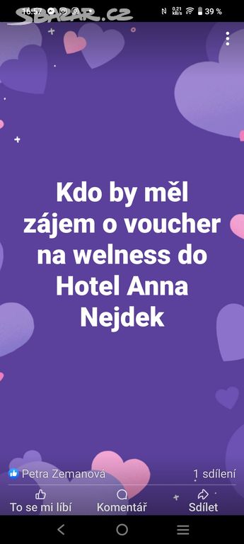 Voucher na wellness od 14 do 22 hod dene