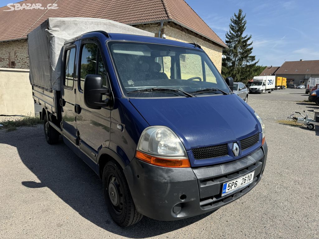 Renault Master VALNÍK DOKA 7 míst 2006 2.5 DCI DPH