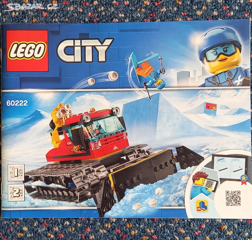 Lego City 60222 - Sněžná rolba.