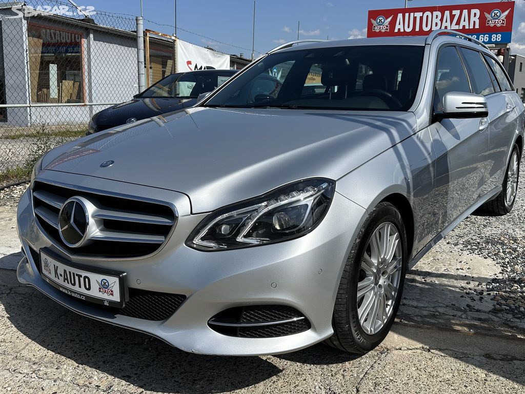 Mercedes-Benz E300CDI 170kW Stav,Výbava,Alu