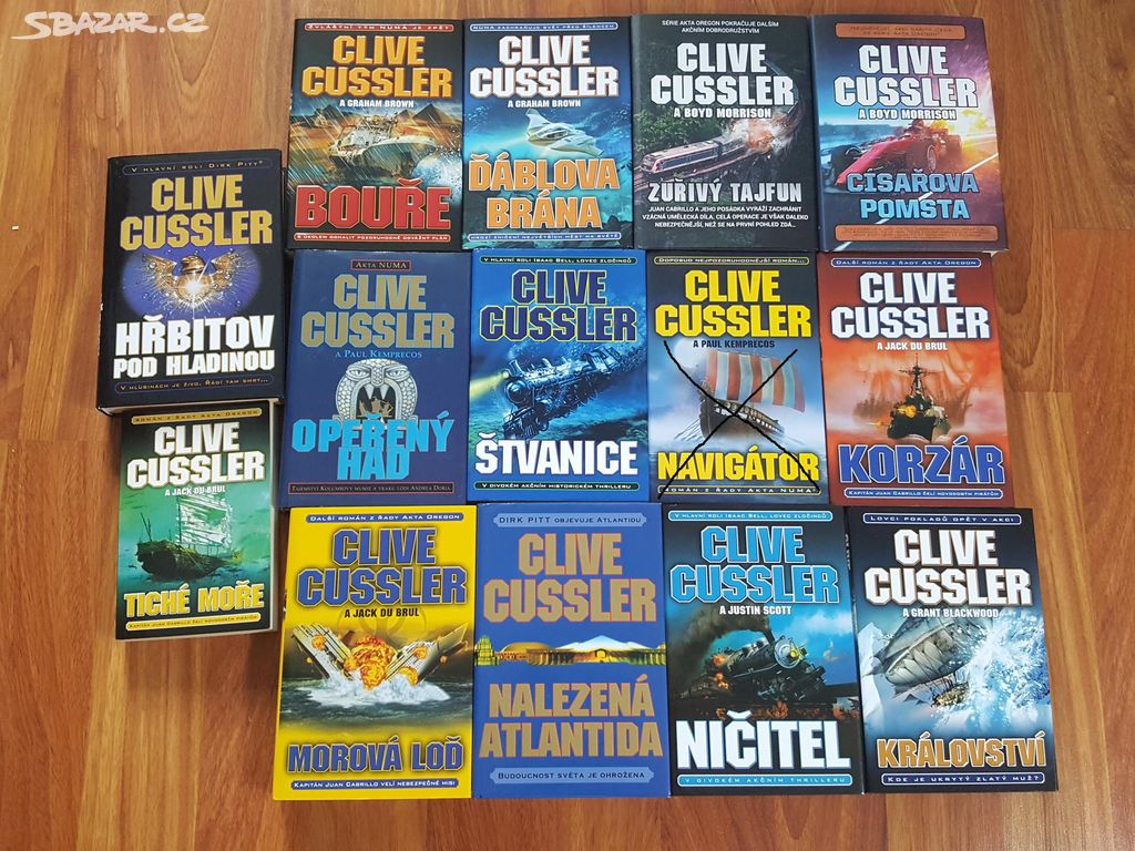 Dobrodružné Knihy Clive Cussler