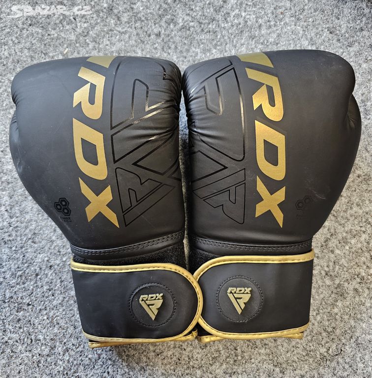 Boxerské rukavice RDX Kara F6 zlaté