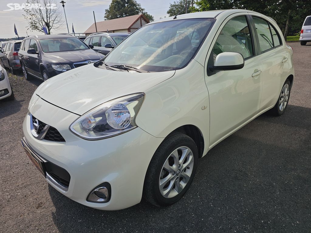 Micra 1,2i 59KW 2015 145tkm, ALU, USB, TEMPOMAT