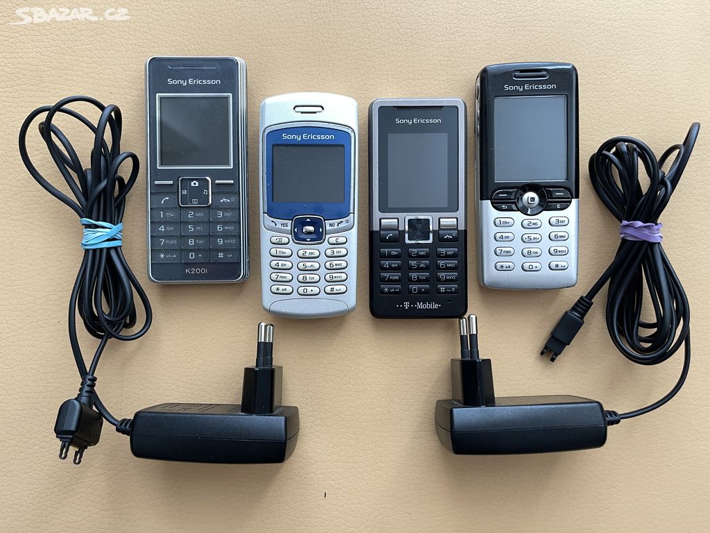 Sony Ericsson K200i, T280, T280i a T610