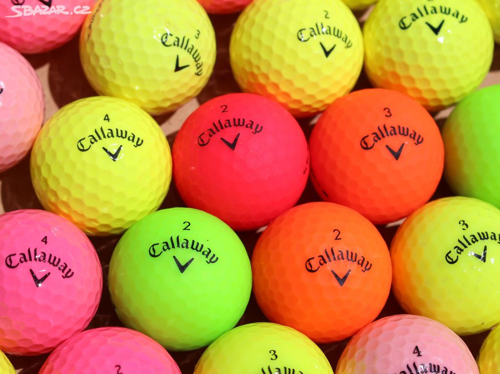 Golfové míčky - CALLAWAY barva