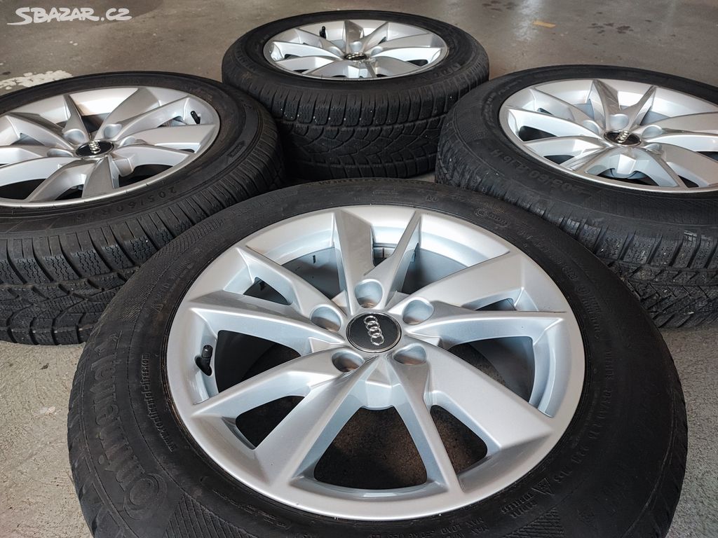 Zimní kola 16 R16 R 5x112 Audi VW Škoda 7J ET35