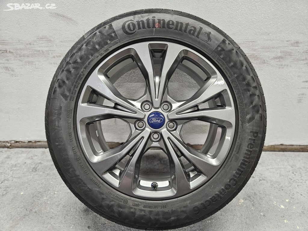 18" LETNÍ KOMPLET FORD KUGA 5x108 + 225/60 R18