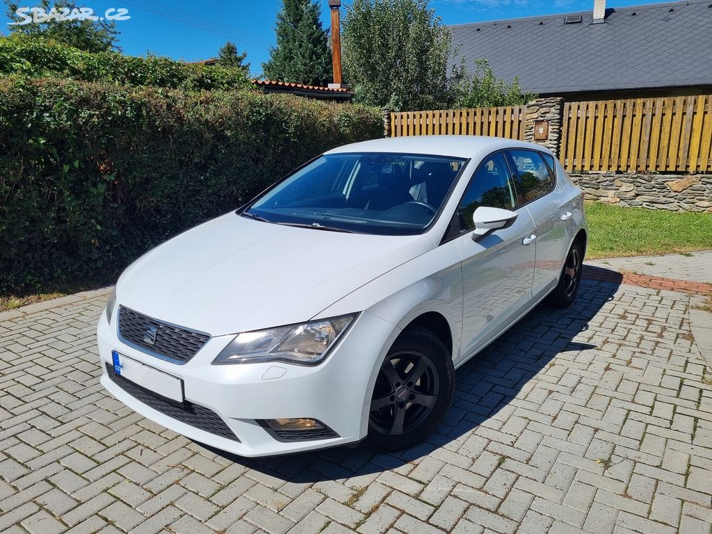 Seat Leon 1.4 TSi 92kW (125k) Style, bílá metalíza